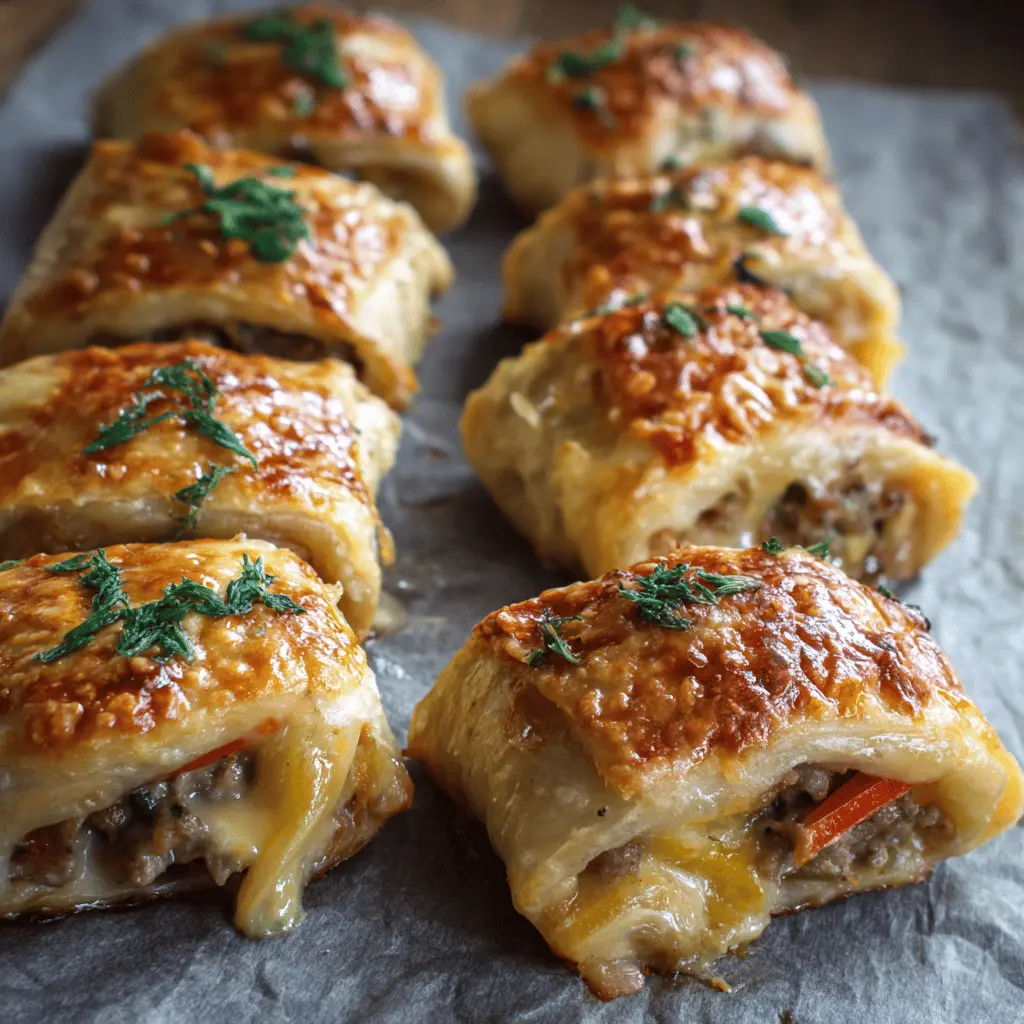 Cheesy Baked Vegetable Rolls Recipe: Easy Comfort Food Delight