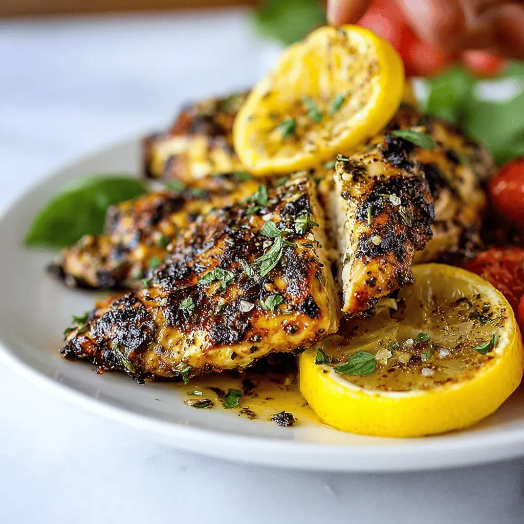 Lemon Herb Grilled Chicken: Easy Recipe for Juicy Flavor