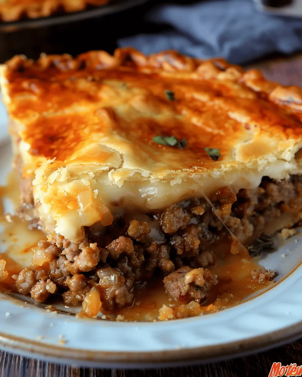 Monterey Sausage Pie Layers: A Delicious Twist with Turkey Bacon