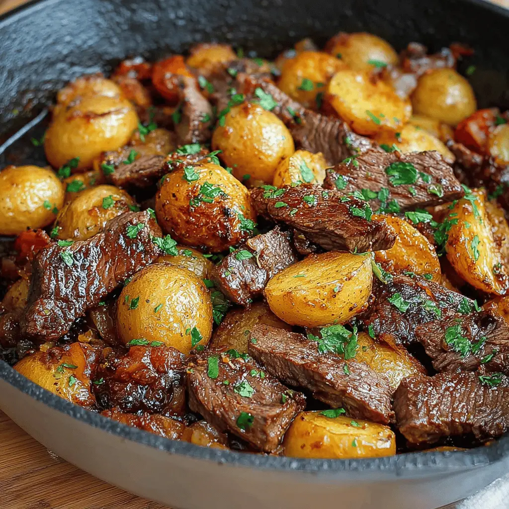 Steak and Potatoes Skillet