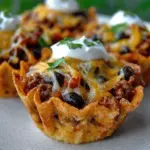 Taco Cupcakes Recipe