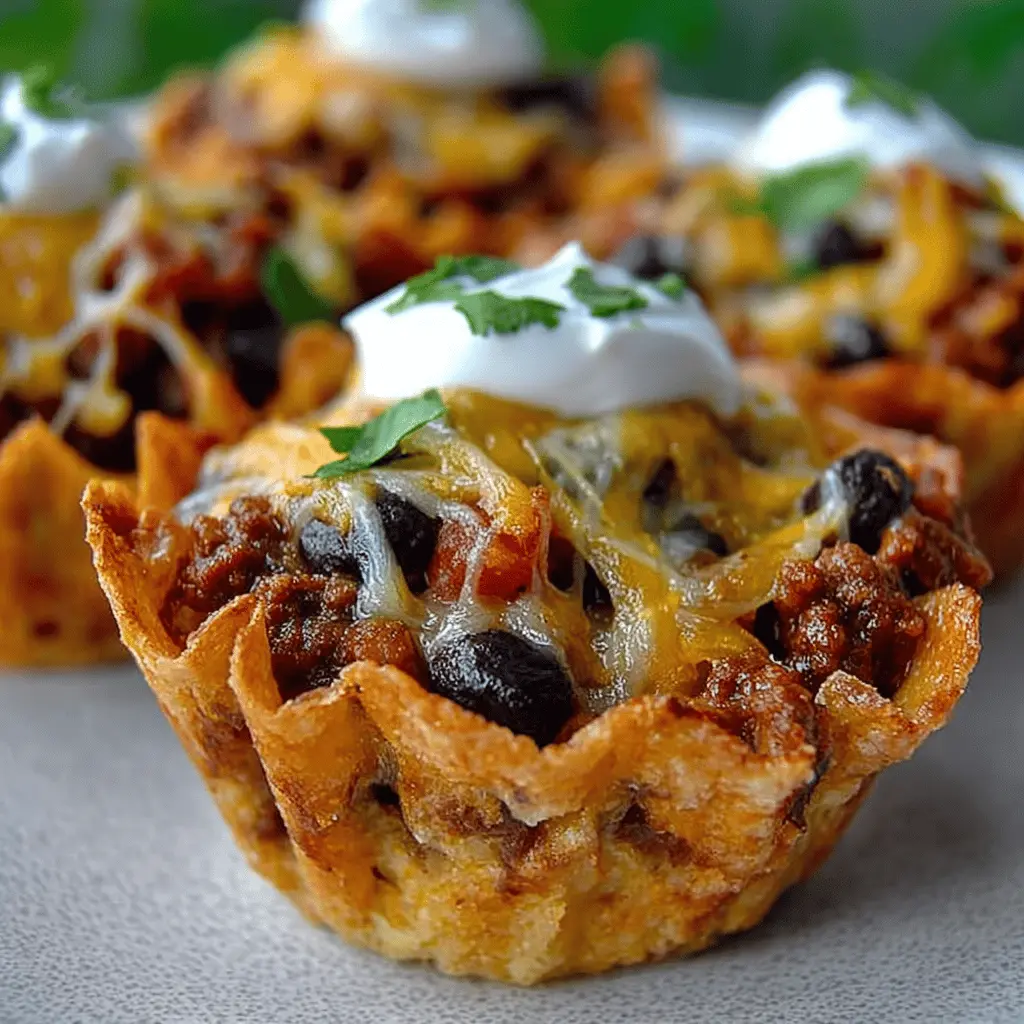 Taco Cupcakes Recipe: Easy Turkey Bacon Treats for Everyone