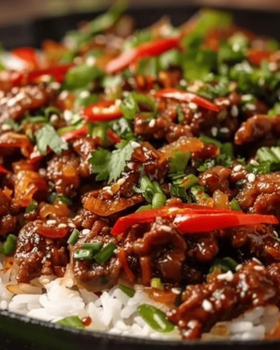 Crispy Chilli Beef Rice: A Flavorful Twist on a Comfort Classic