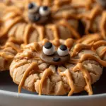 Peanut Butter Spider Cookies