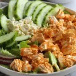 High Protein Buffalo Chicken Salad