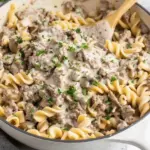 30-Minute Ground Beef Stroganoff