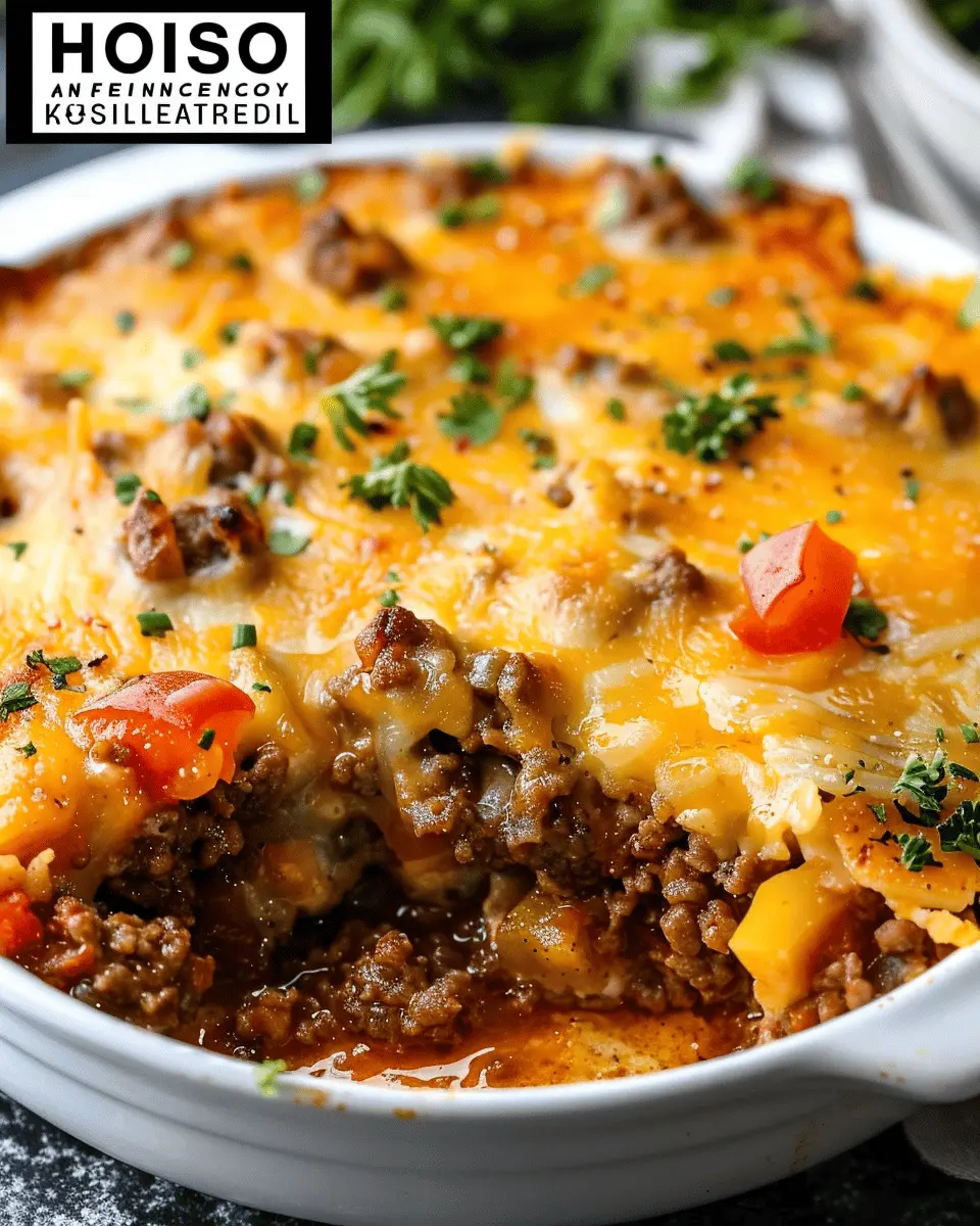 Hobo Casserole Ground Beef