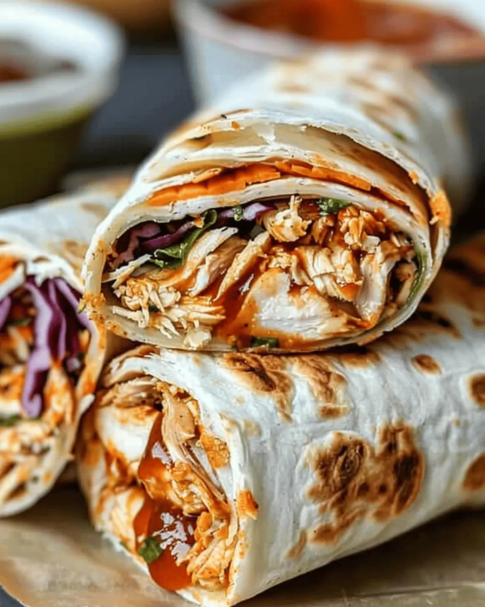 Crispy BBQ Chicken Wraps: Easy & Delicious Homemade Delight
