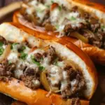 Ground Beef Philly Cheesesteaks