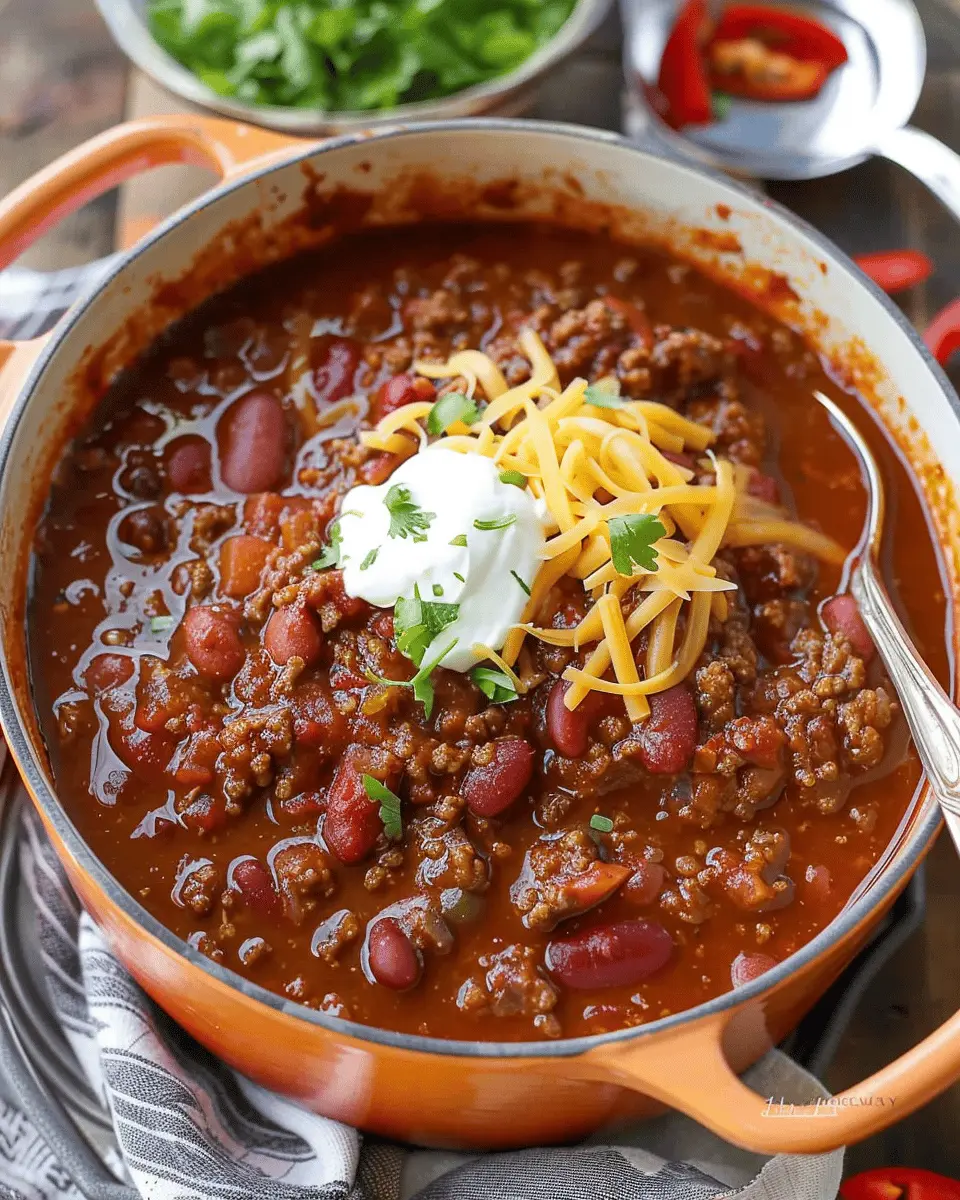 The Best Chili Recipe: Hearty and Healthy with Turkey Bacon