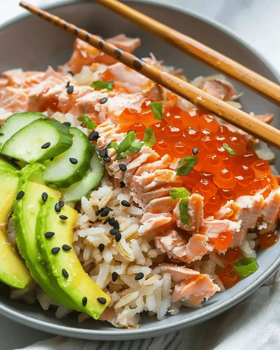Salmon and Rice Bowl: Easy Recipe for a Healthy Feast