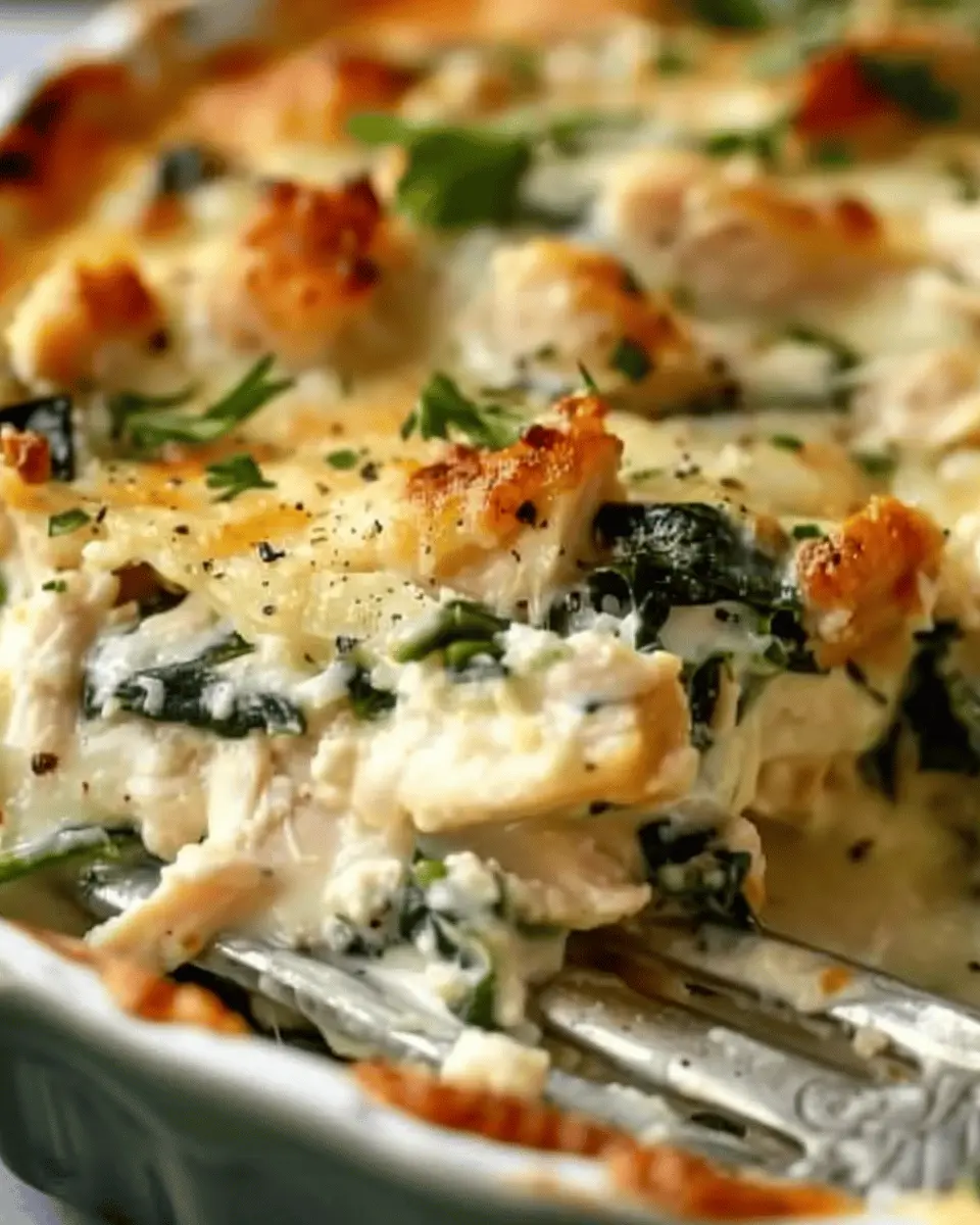 Chicken and Spinach Casserole: The Easy Comfort Food Delight