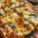 Hot Honey Garlic Bread Pizza