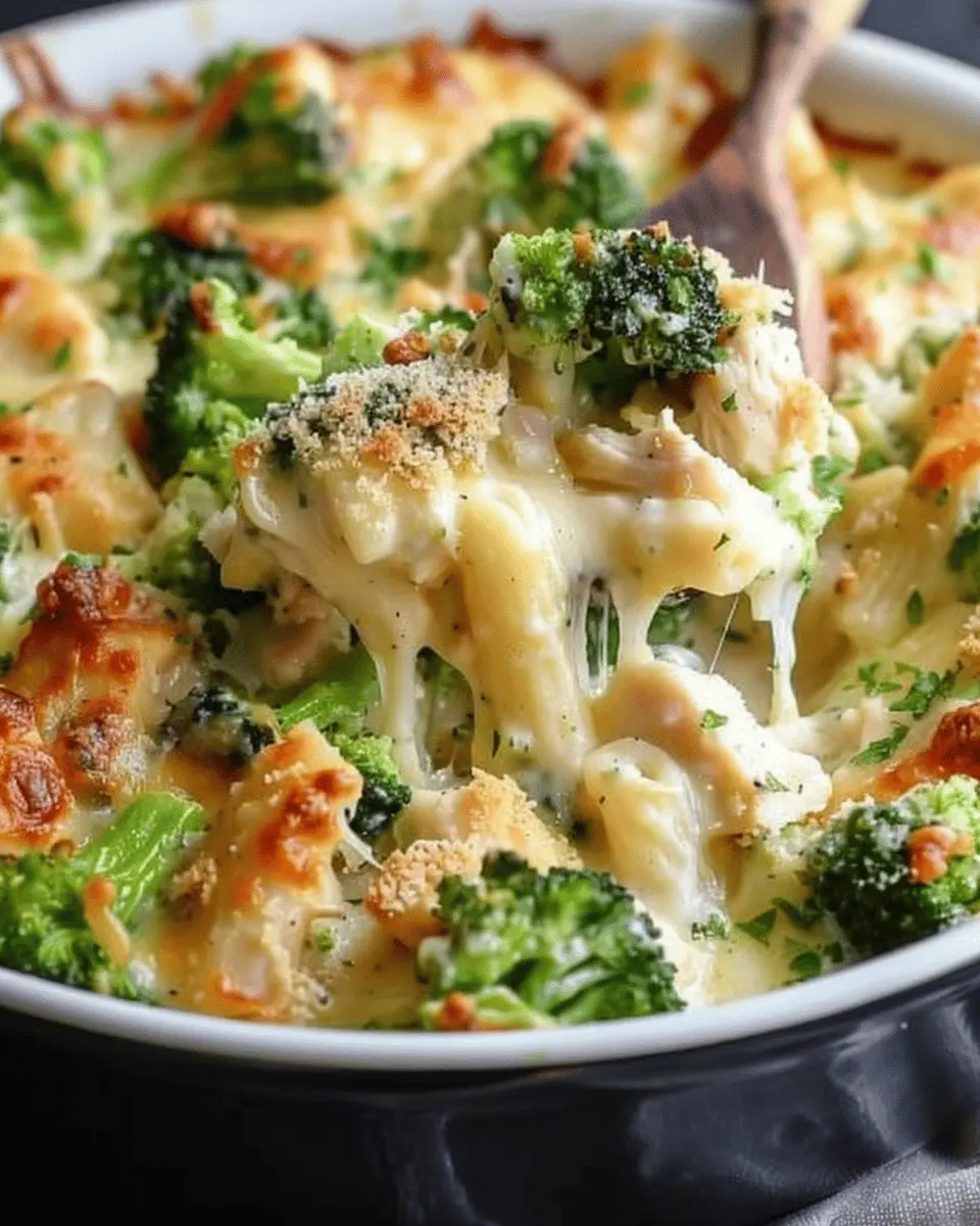 Chicken and Broccoli Alfredo Bake: A Cozy, Comforting Delight