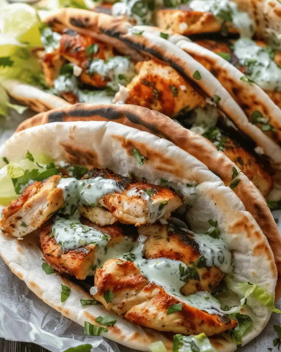 Sheet Pan Chicken Pitas with Herby Ranch: Easy & Flavorful Delight