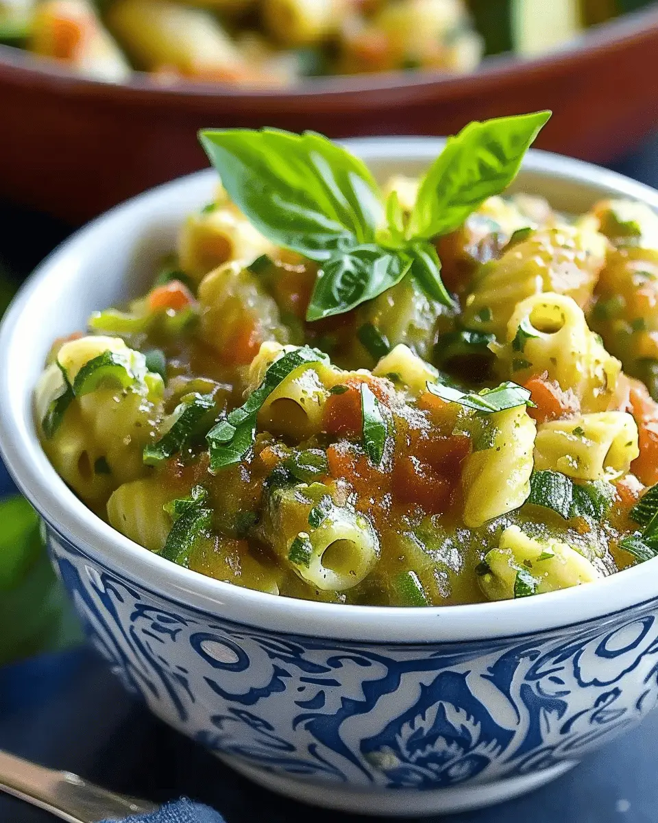 Italian Zucchini Sauce