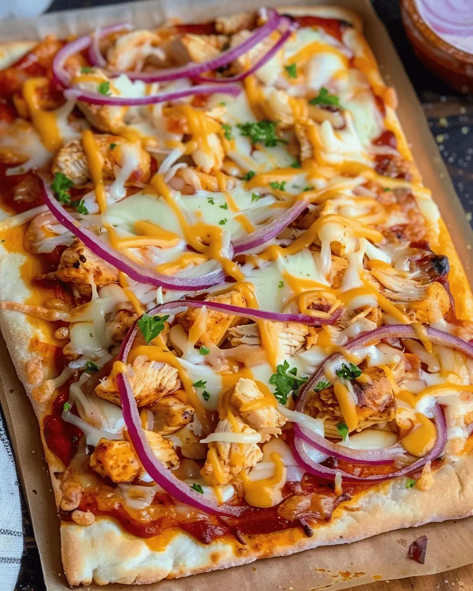 BBQ Chicken Flatbread: Easy Recipe for a Flavorful Dinner