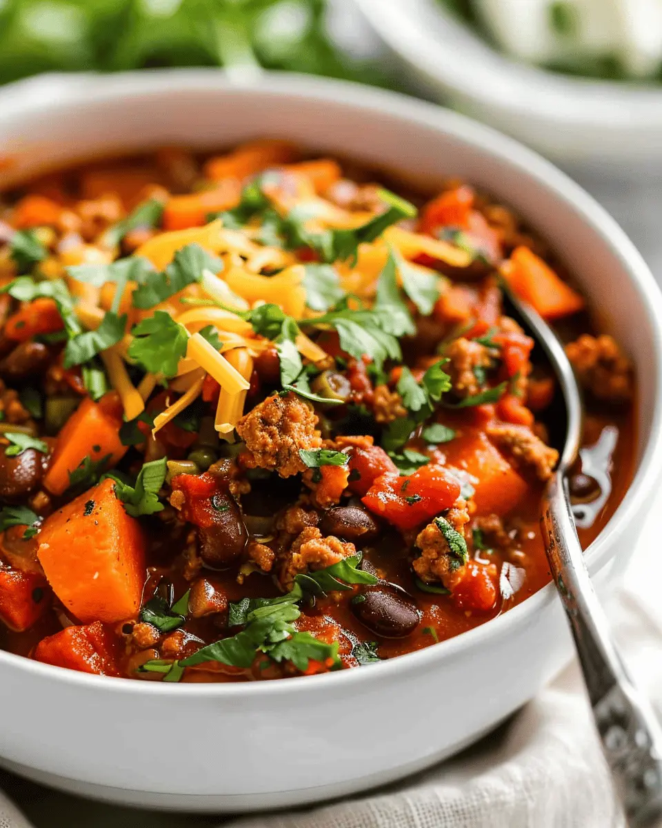 Turkey Sweet Potato Chili: The Best Comfort Food for All Seasons