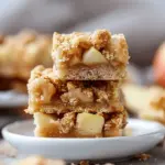 Apple Crisp Shortbread Bars