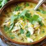 Green Chicken Enchilada Soup