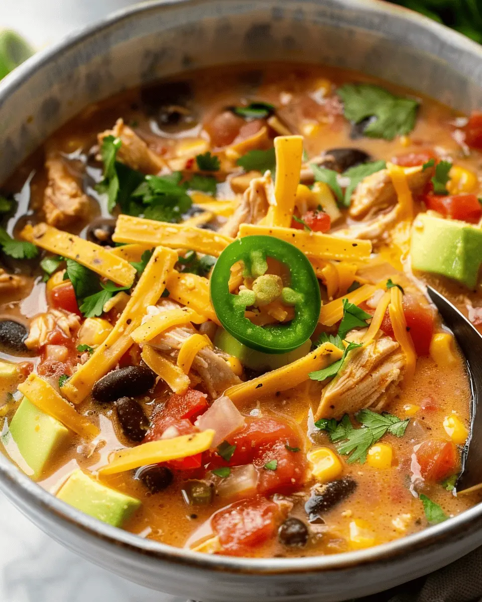 Chicken Taco Soup