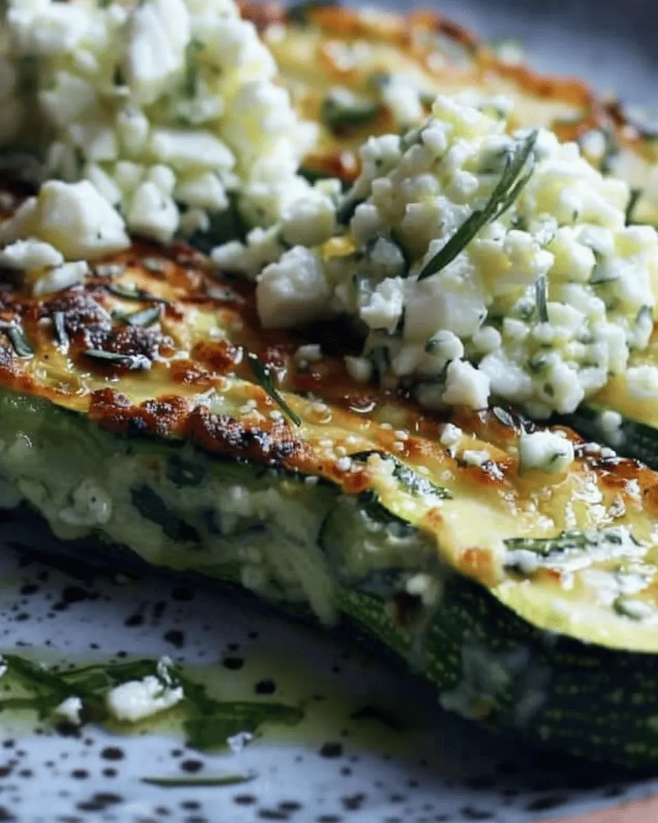 Zucchini, Feta