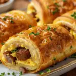Sausage Egg Breakfast Roll-Ups