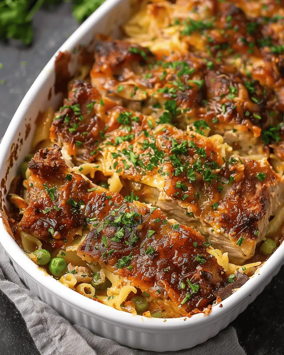 Pin this recipe for indulgent Turkey Bacon and Chicken Ham Delight