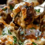 Cheesy French Onion Meatballs