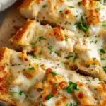 The Viral Chicken Alfredo Garlic Bread