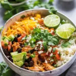 Slow Cooker Chicken Burrito Bowl