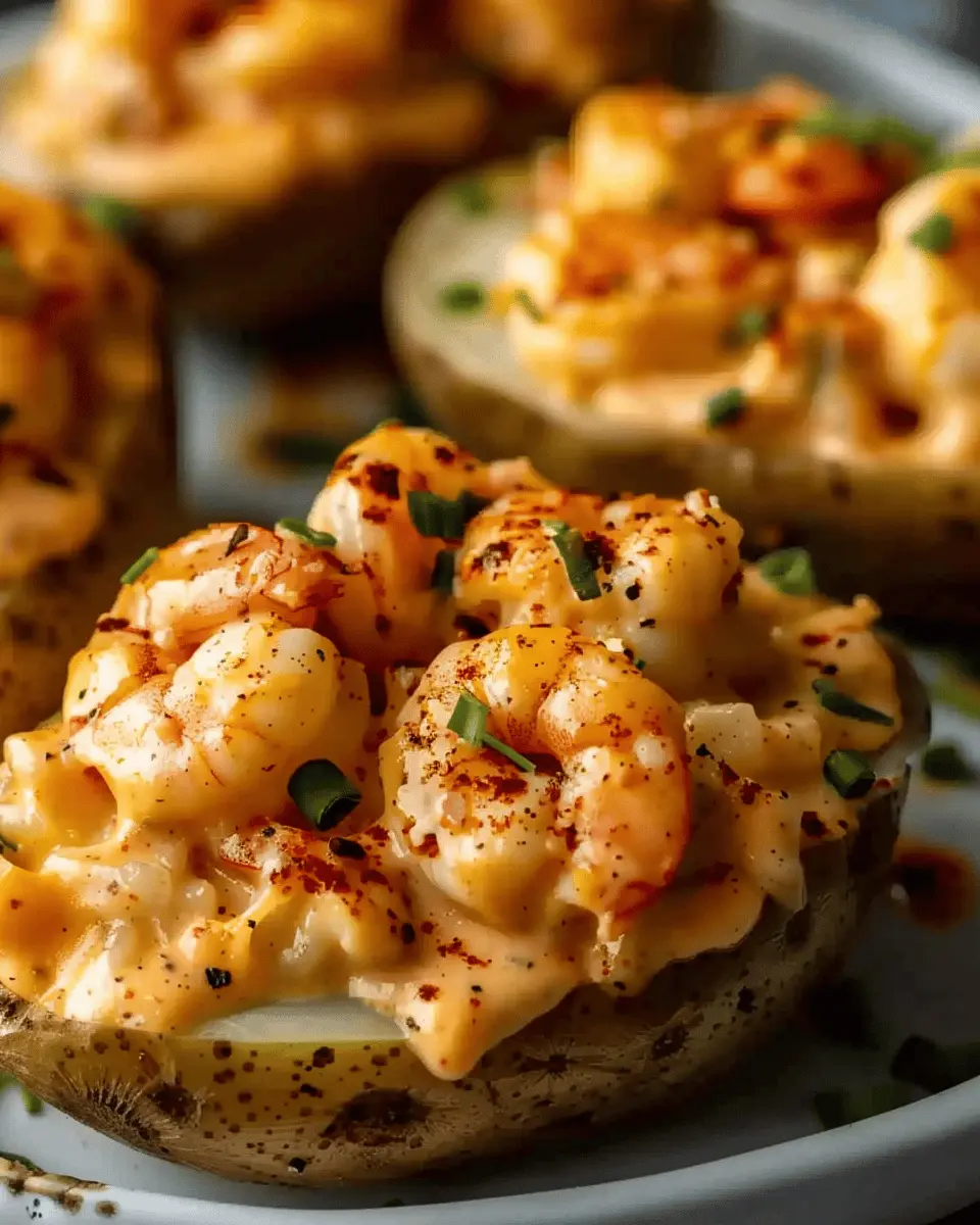 Loaded Cajun Seafood Stuffed Potatoes: A Satisfyingly Indulgent Treat