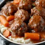 Easy Frozen Meatball Pot Roast