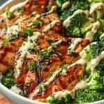 Grilled Chicken & Broccoli Bowls