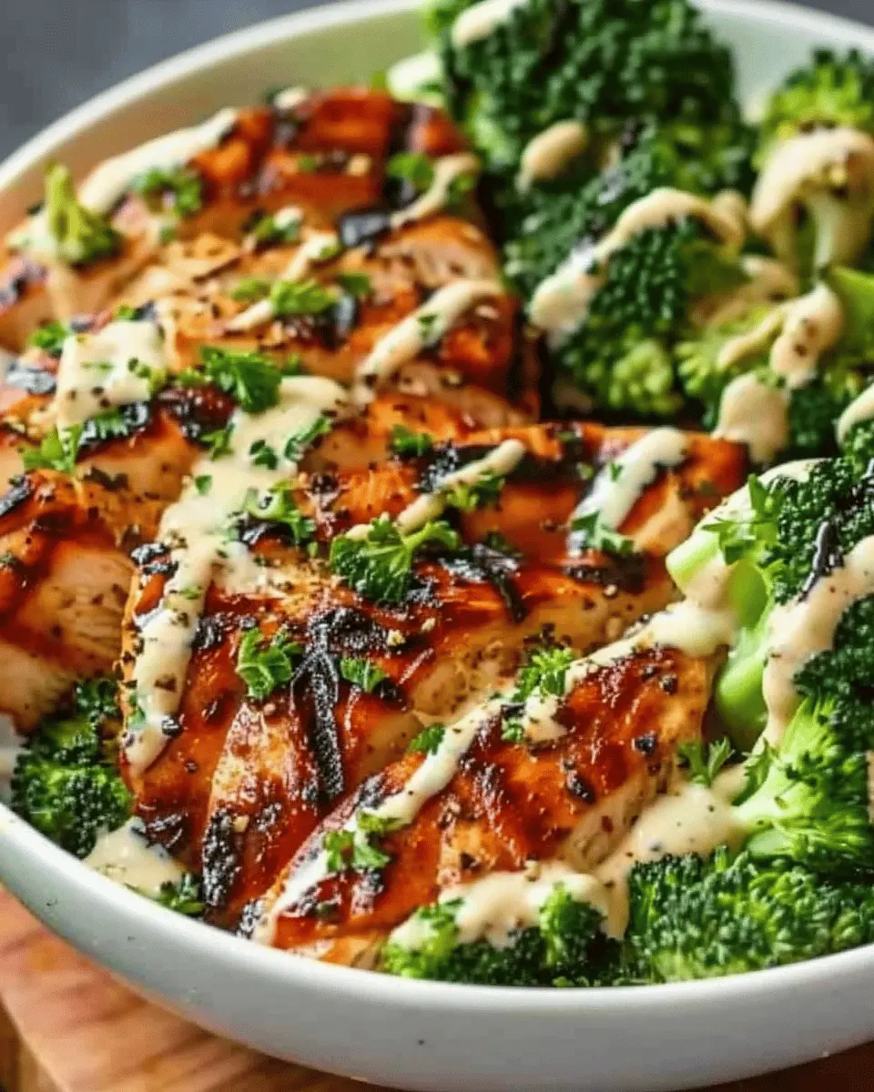 Grilled Chicken & Broccoli Bowls: A Delicious and Easy Meal