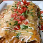 Queso Chicken Enchiladas