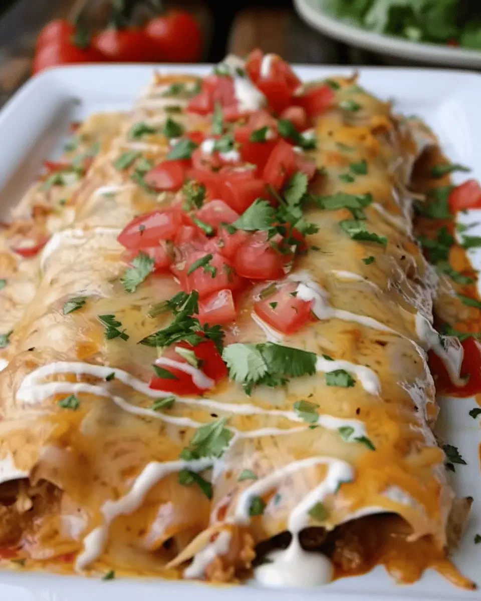 Queso Chicken Enchiladas: Indulgent Comfort Food Made Easy