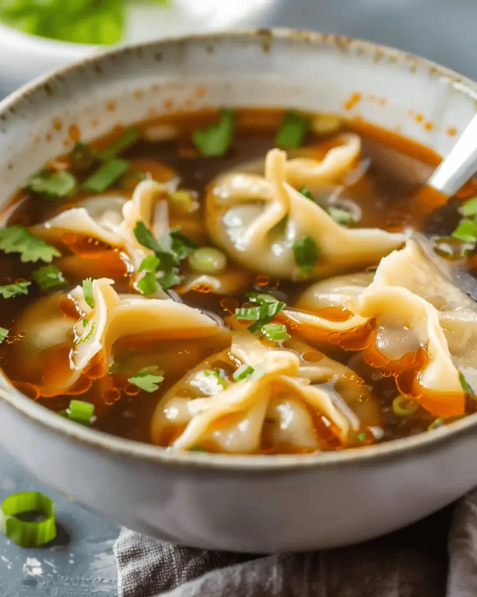 Potsticker Soup