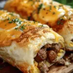 Sausage Egg and Cheese Breakfast Roll