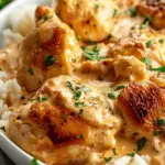 Creamy Smothered Chicken and Rice