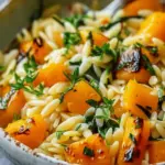 Creamy Orzo with Roasted Butternut Squash