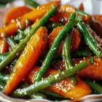 Honey Glazed Carrots & Green Beans
