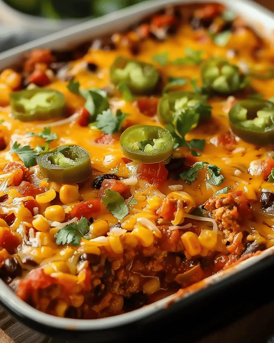 Easy Taco Bake Casserole Recipe: A Family Favorite with Turkey Bacon