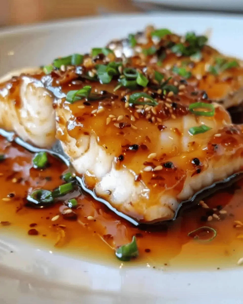 Ginger Soy Glazed Cod: A Simple and Delicious Dinner Delight