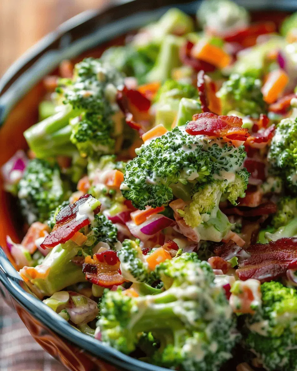 Broccoli Salad with Bacon