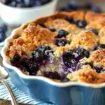 Blueberry Cottage Cheese Breakfast Bake
