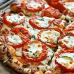 Viral Cottage Cheese Flatbread Pizza