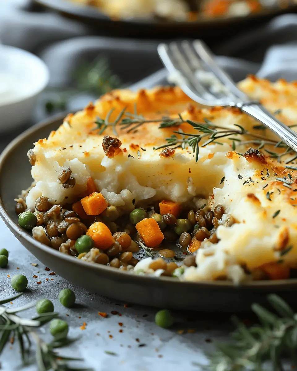 Fall Lentil Shepherd’s Pie: Easy Comfort Food for Cozy Nights