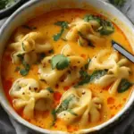 Easy Thai Coconut Curry Dumpling Soup