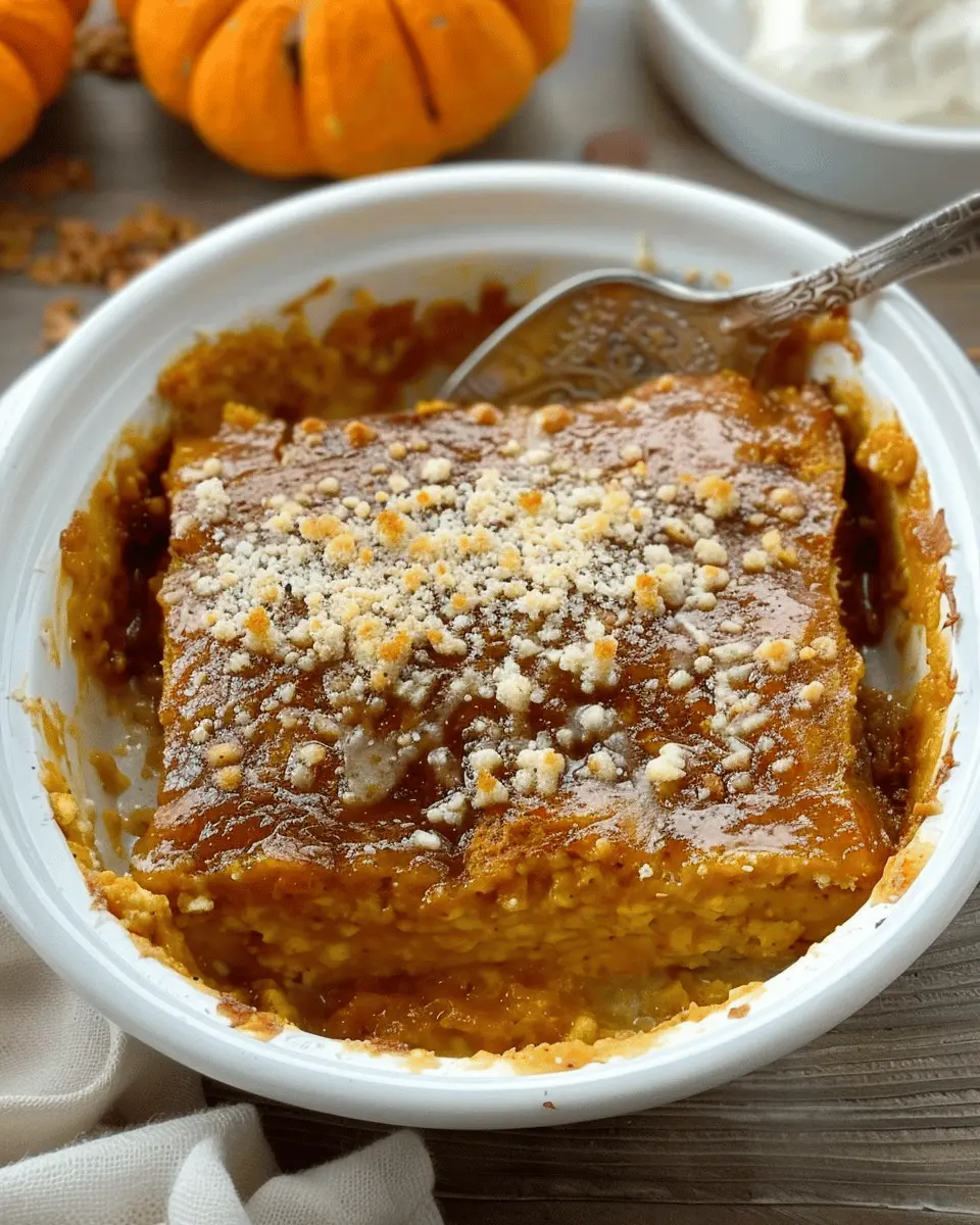 Pumpkin Cottage Cheese Bake: Easy Comfort Food Delight